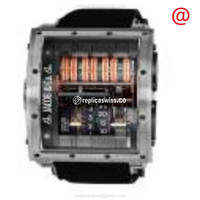 Jacob & Co QT100.30.NS.AA.ABALA QUENTTIN - Manual Wind - Titanium Case - Silver Dial