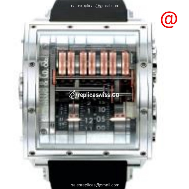 Jacob & Co QUENM Titanium - Manual - Skull Dial - Black Alligator Clasp - Luxury Jacob & Co Watch