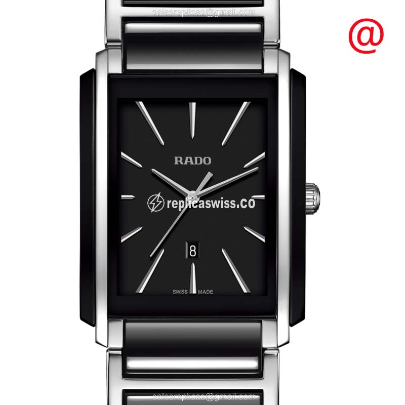 Rolex Rado Replica - Quartz - Ceramic Case - Black Dial - Black Ceramic Strap - Luxury Replica INTEGRAL Watch