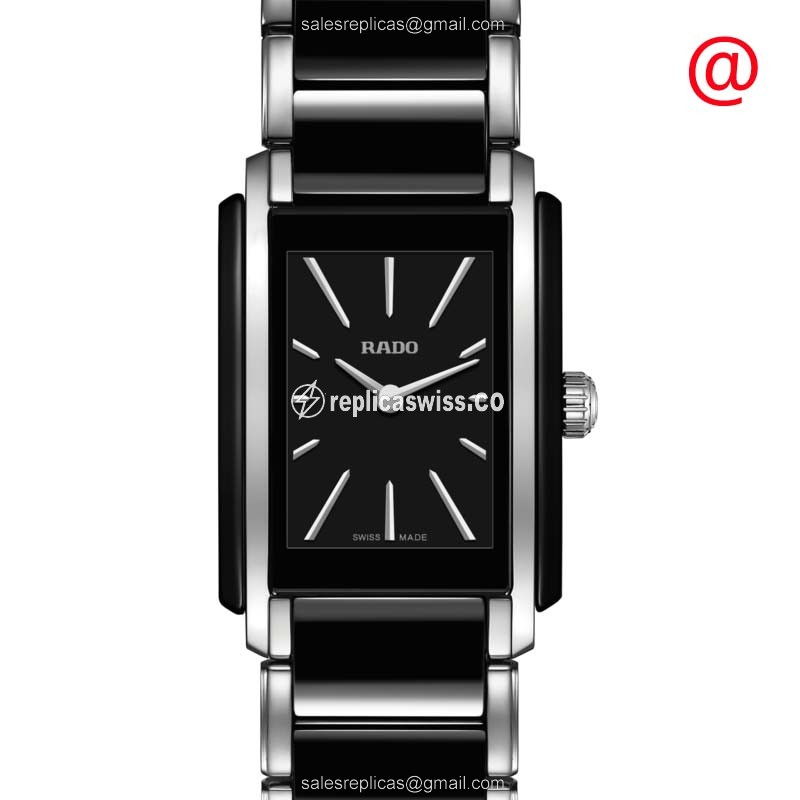 Rado Integral Quartz Ceramic - Black Dial - Black Ceramic Strap - Luxury Replica INTEGRAL Watch