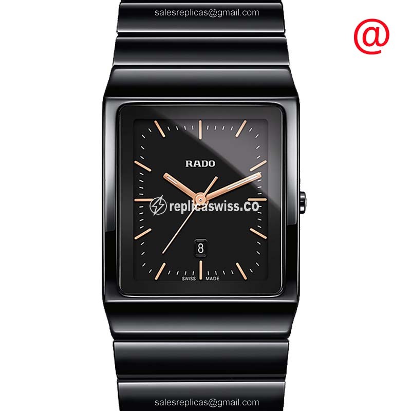 Rado Integral Replica - Quartz - Ceramic Case - Black Dial - Black Ceramic Strap - Luxury Replica INTEGRAL Watch