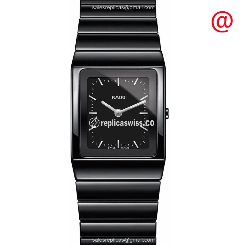 Rado Integral Replica - Quartz - Ceramic Case - Black Dial - Black Ceramic Strap - Luxury Replica INTEGRAL Watch