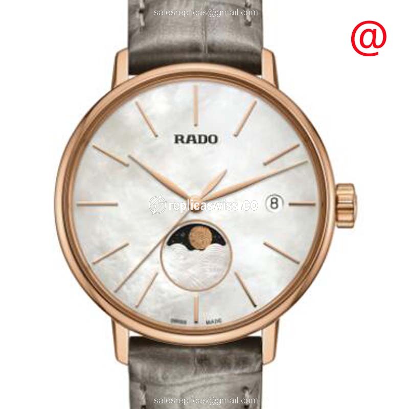 Rado Couple Classic Replica - Quartz - Gold - White Dial - 40mm - Luxury Replica COUPOLE CLASSIC Watch