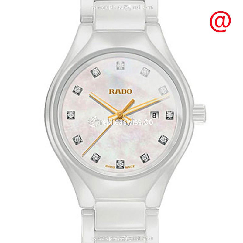 Rado R27061902 Quartz Ceramic - White Dial - Ceramic Strap - White Clasp