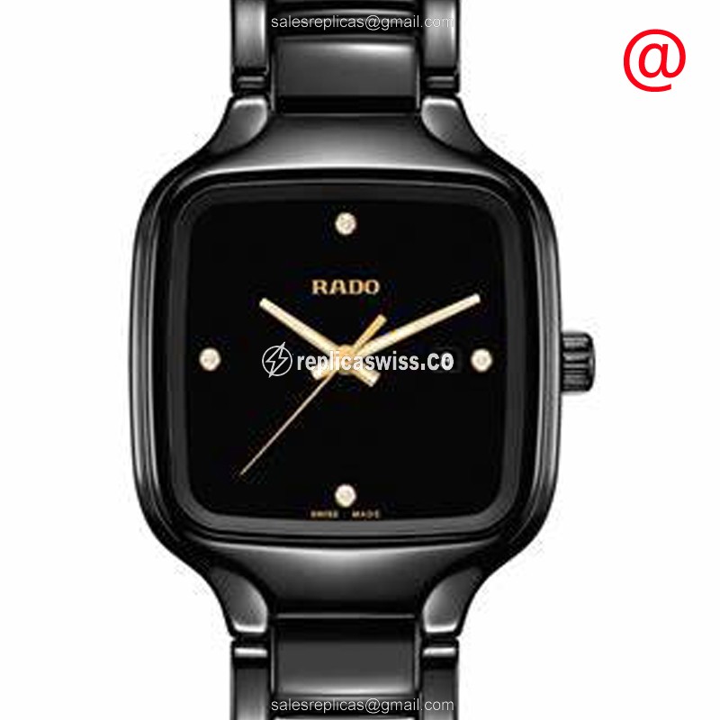 Rolex R27080722 Replica - TRUE Quartz - Ceramic Case - Black Dial - Black Ceramic Strap - Luxury Replica TRUE Watch