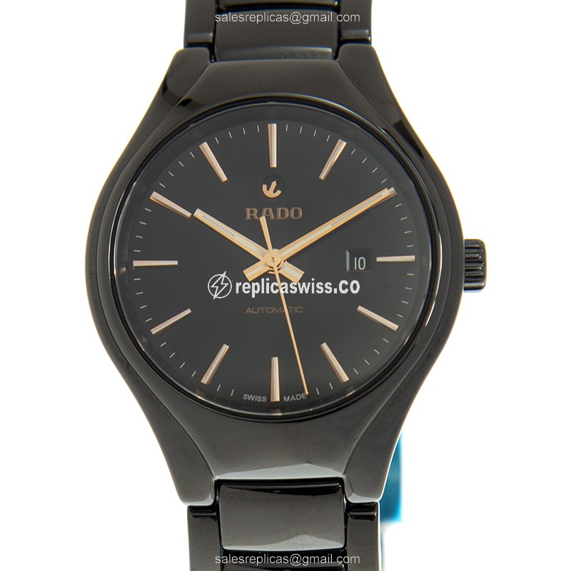 Rolex R27242162 TRUE Replica - Automatic - Ceramic Case - Black Dial - Black Ceramic Strap