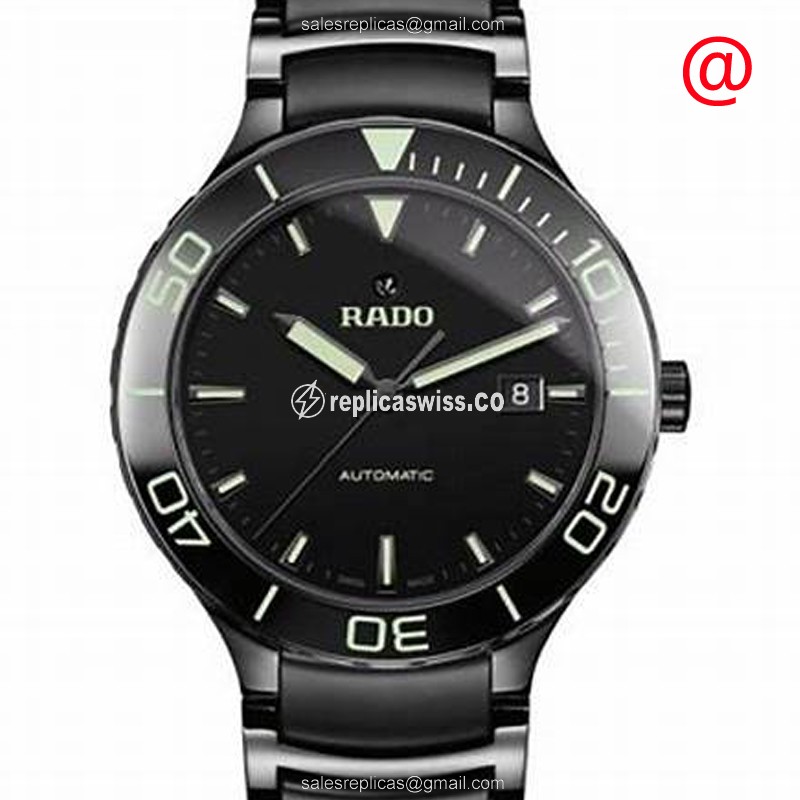 Rado Centrix Replica - Automatic - Black Dial - Steel Case & Band