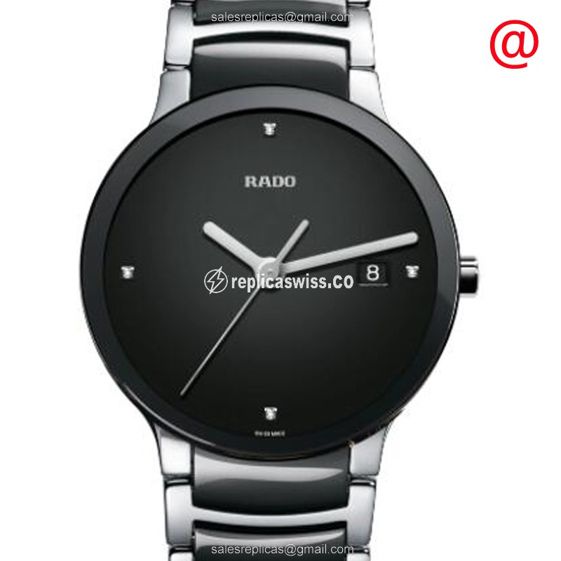 Centrix Replica - Quartz - Black Dial - Stainless Steel Case & Band - Clasp - Luxury Replica CENTRIX Watch