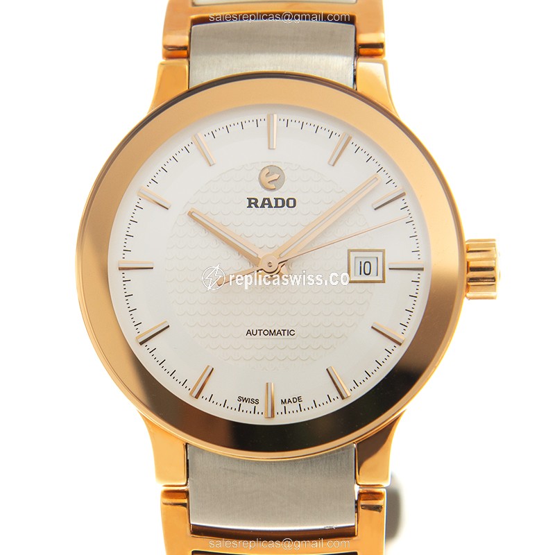 Rolex R30954123 Centrix - Automatic - Gold-Plated - Stainless Steel - White Dial