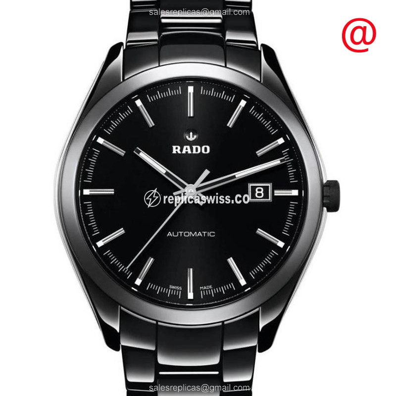 Rado R32265152 Hyperchrome Replica - Automatic Ceramic Case - Black Dial - Black Ceramic Strap - Luxury Replica HYPERCHROME Watch