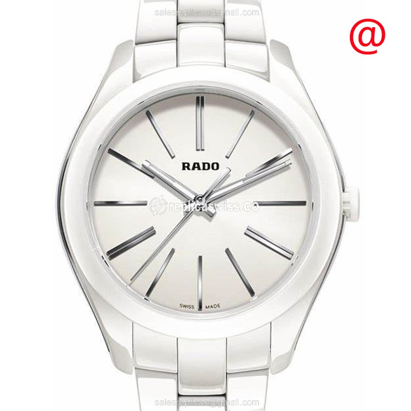Rado R32321012 Hyperchrome Quartz Ceramic - White Dial - Ceramic Strap - White Clasp