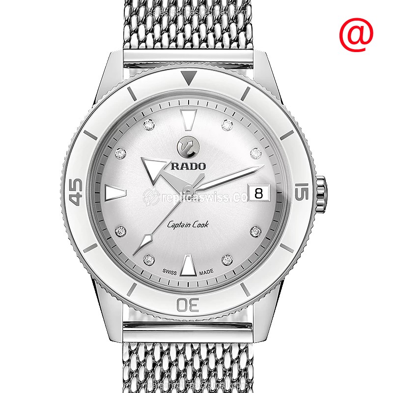 Rado R32500703 HYPERCHROME - Automatic - Silver Steel - Silver Dial - Clasp - Luxury Replica HYPERCHROME Watch