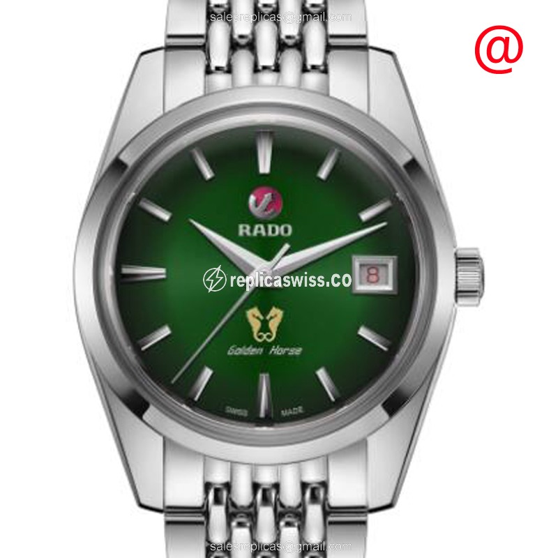 Rado R33930313 PATRIMONY TRADITIONELLE - Auto - Green Dial - Steel Case & Band