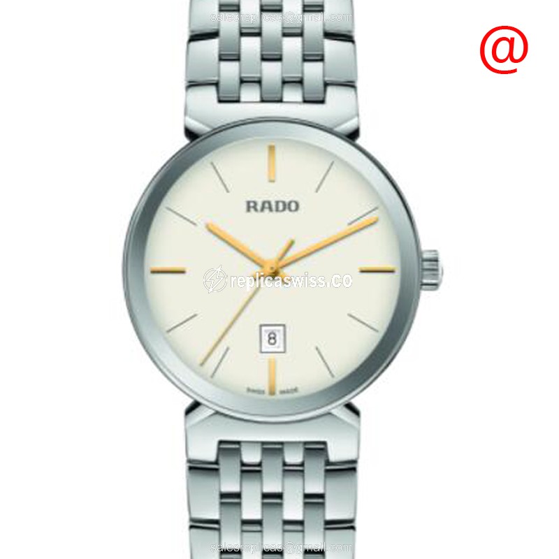 Rolex Rado Florence Quartz - Silver Steel - Silver Dial - Automatic - Luxury Rado Replica Watch