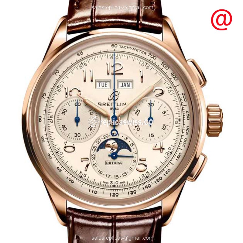 Breitling RB2510371G1P1 PREMIER Automatic 18kt Rose Gold