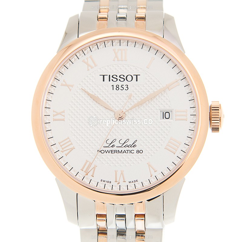 Tissot T-CLASSIC Replica - Automatic - Steel Case - Silver Dial - Diamond Bezel