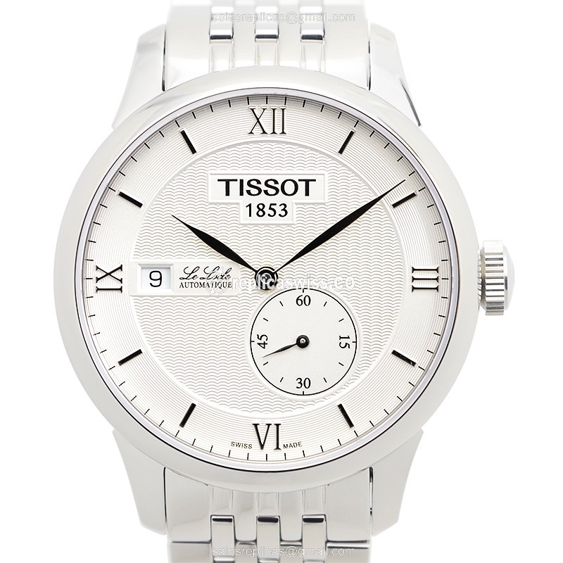 Tissot LE LOCLE Automatic - Stainless Steel Case - White Dial - Silver Strap - Luxury Replica LE LOCLE SERIES Watch