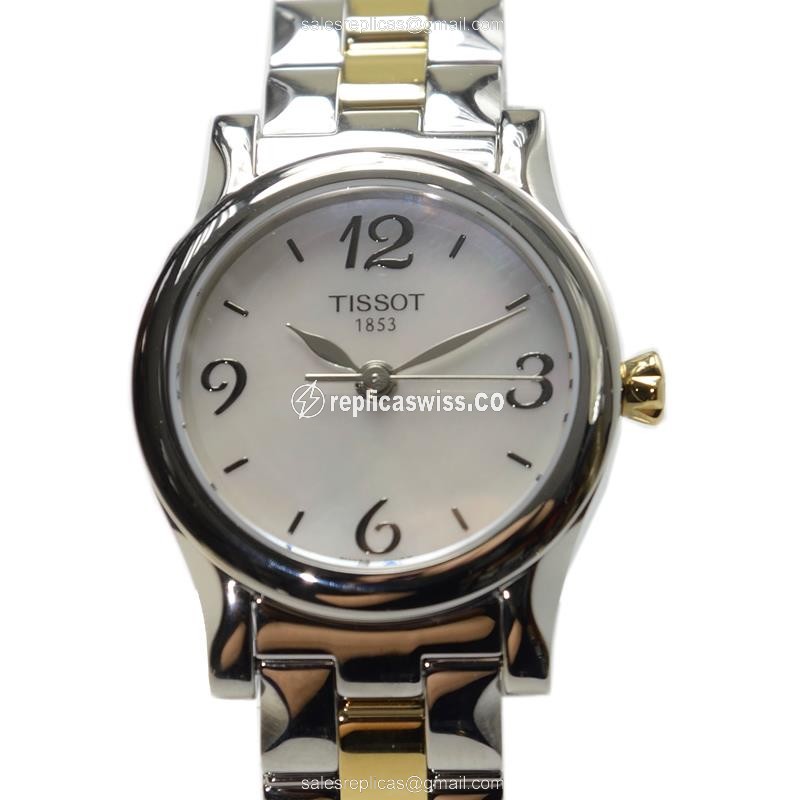 Tissot T-CLASSIC Quartz - White Dial - Steel Case - Silver Strap