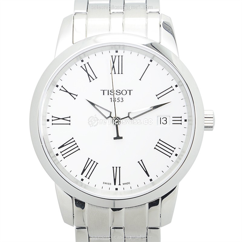 Rolex Tissot Replica - Quartz - Stainless Steel - White Dial - Silver Strap - Luxury Replica SPECIAL COLLECTIONS Watch