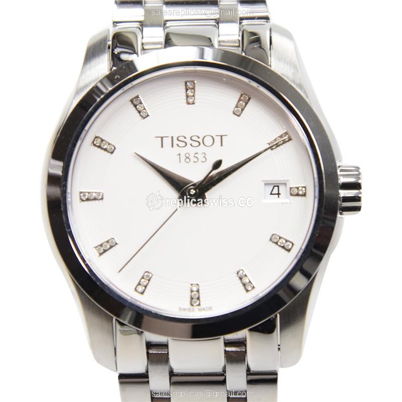 Rolex T-Classic Replica - Quartz - White Dial - Stainless Steel Case & Band - Luxury Replica T-CLASSIC Watch