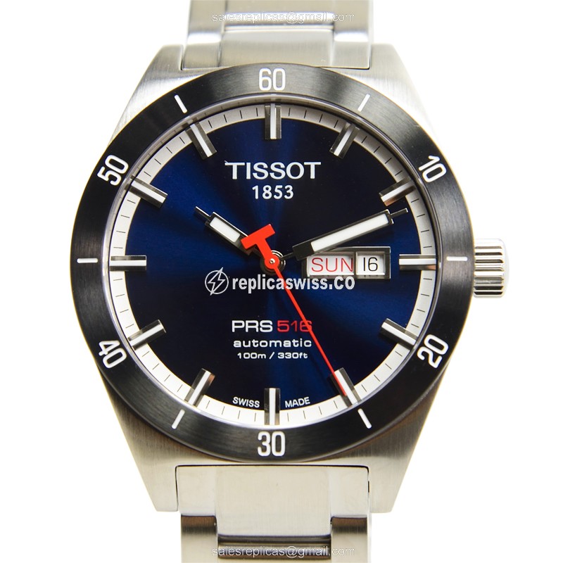 Rolex T-SPORT Replica - Automatic - Blue Dial - Steel Case & Band - 41mm