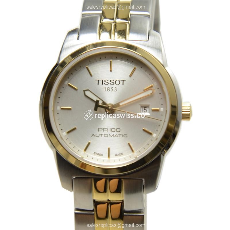 Tissot T-CLASSIC Automatic - Steel Case - Silver Dial - Silver Strap - Luxury Replica T-CLASSIC Watch