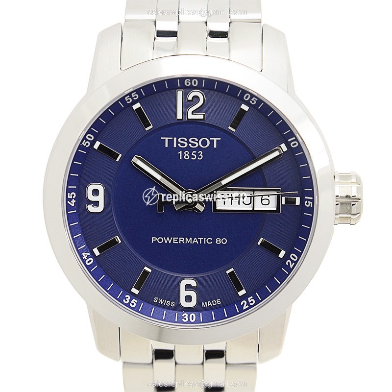 Tissot T-SPORT Replica Watch - Automatic - Blue Dial - Steel - Luxury Replica T-SPORT Watch