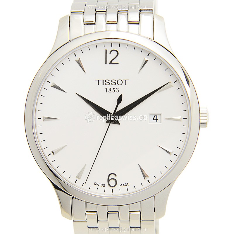 Tissot T-CLASSIC Quartz - Silver Dial - Steel Case - Silver Strap