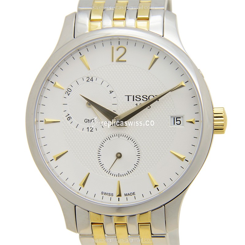 Tissot T-CLASSIC Replica - Quartz - Stainless Steel - Silver Dial - Steel Strap - Luxury Replica T-CLASSIC Watch