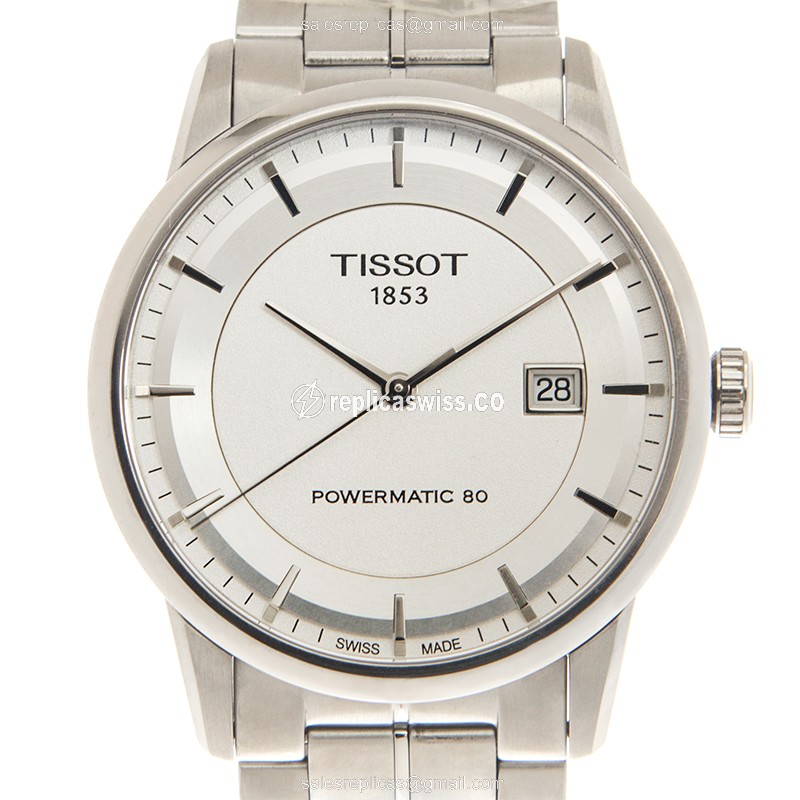 Tissot Luxury Replica Watch - Automatic - Steel - Silver - Luxury Replica LUXURY Watch