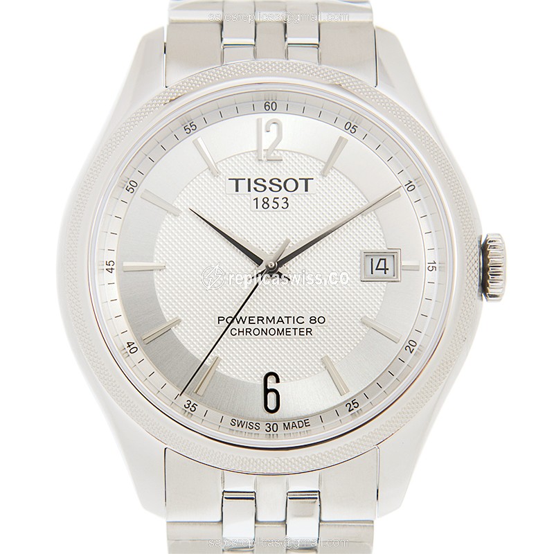 Tissot T-CLASSIC Automatic - Steel Case - Silver Dial - Silver Strap - Luxury Replica T-CLASSIC Watch