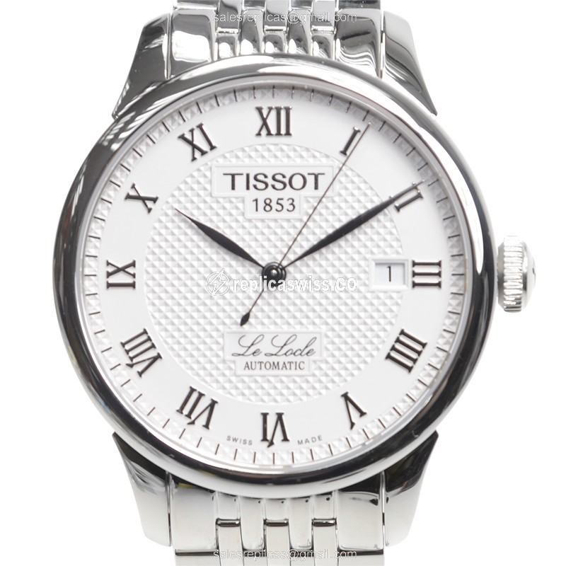 Tissot T-CLASSIC Replica - Automatic - Stainless Steel - Silver Dial - Steel Strap