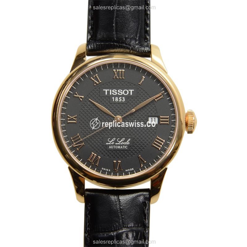 Tissot T-Classic Replica - Automatic - Steel - Black Dial - 40mm - Luxury Replica T-CLASSIC Watch