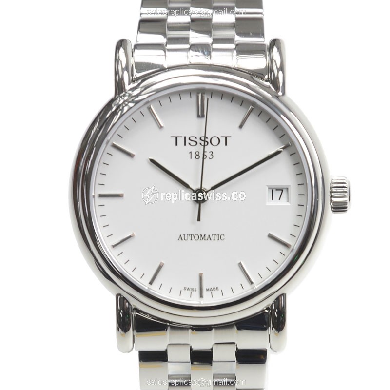 Automatic Tissot T95.1.483.91 Replica - Silver Steel Case - Silver Dial - Steel Strap - Luxury Replica SPECIAL COLLECTIONS Watch