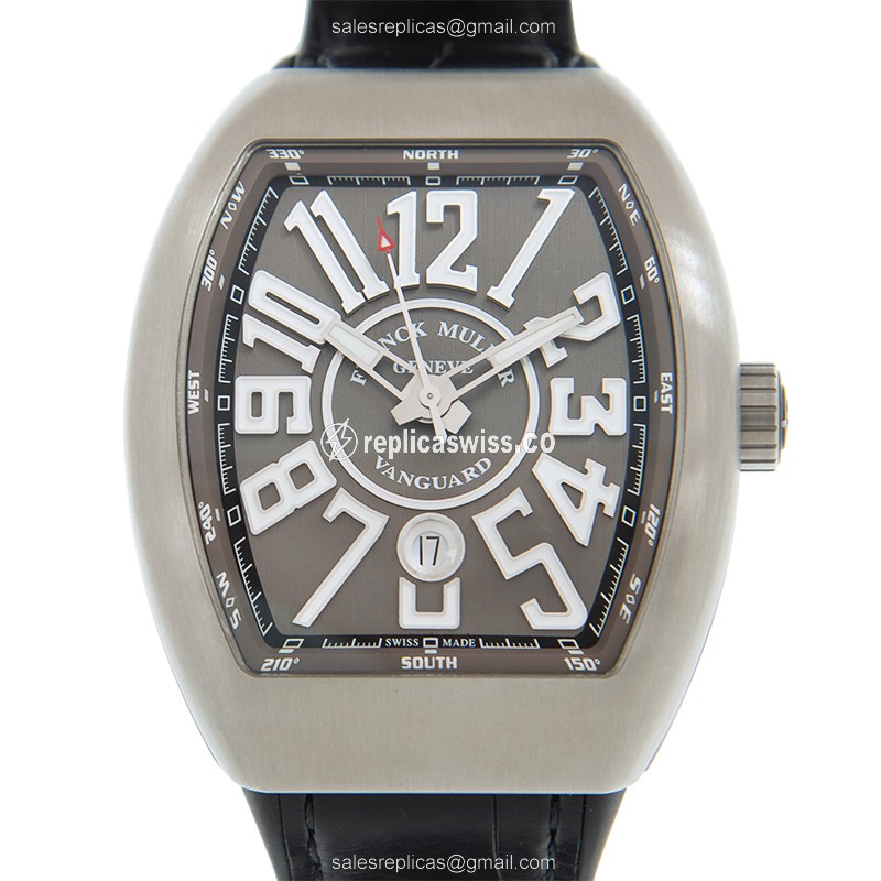 Franck Muller Vanguard Replica Watch - Auto - Gray - Steel