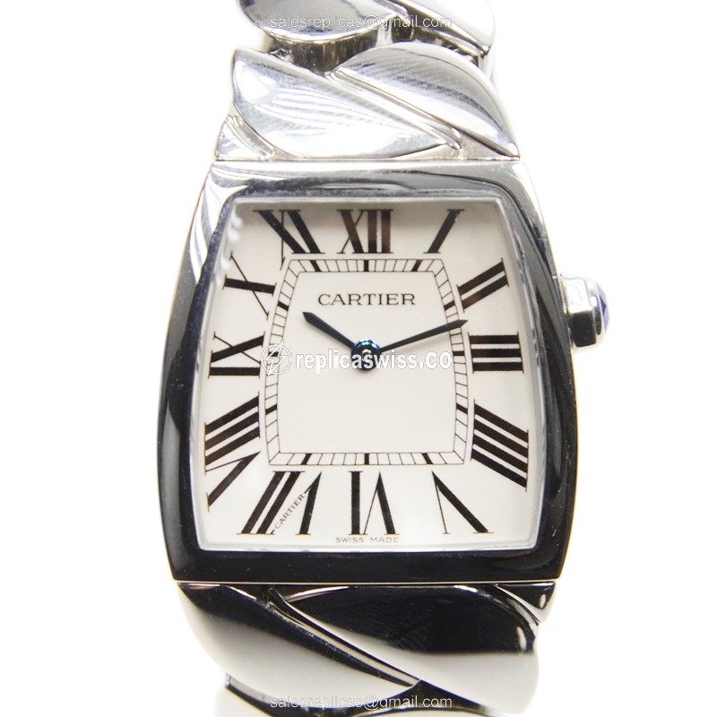 Cartier Replica Watch - Quartz - Steel - Silver Dial - Luxury Cartier Watch
