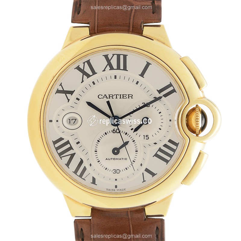 Cartier W6920007 BALLON BLEU Automatic 18kt Yellow Gold