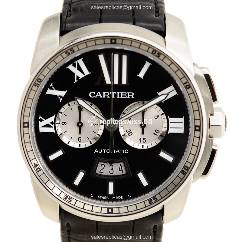 Cartier W7100060 CALIBRE DE CARTIER Automatic Stainless Steel
