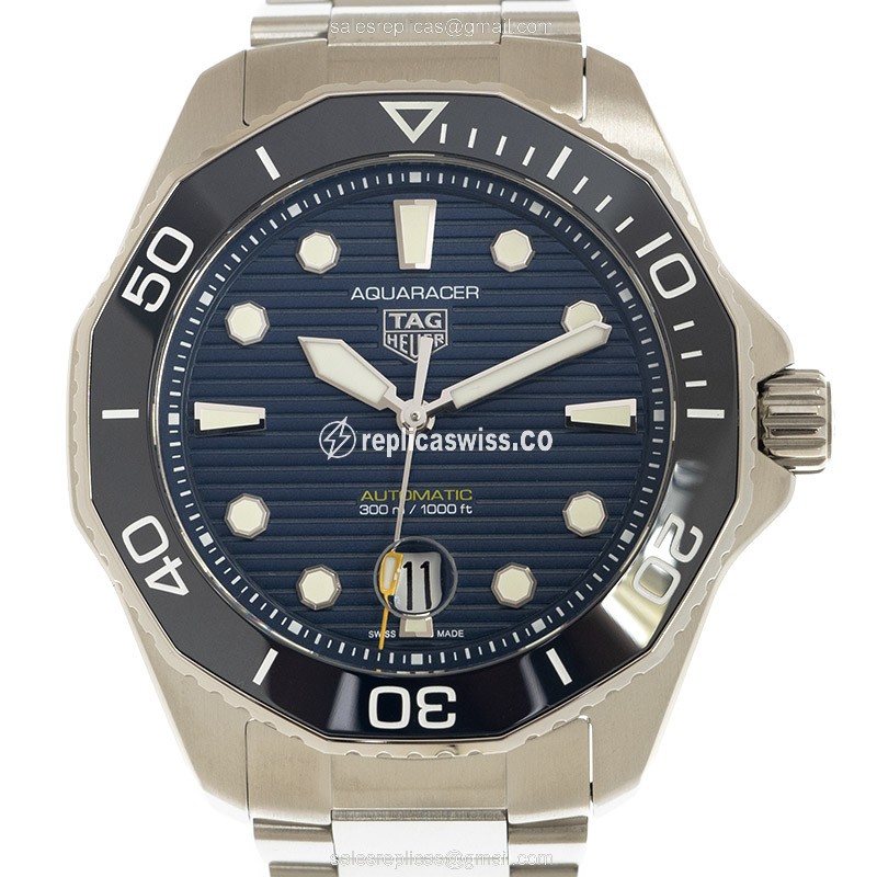Tag Heuer Aquaracer Replica - Automatic - Steel - Blue Dial