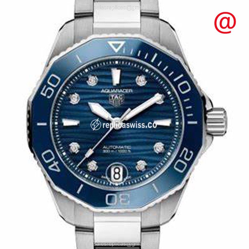 Tag Heuer AQUARACER Replica - Automatic - Blue Dial - Steel Case & Band