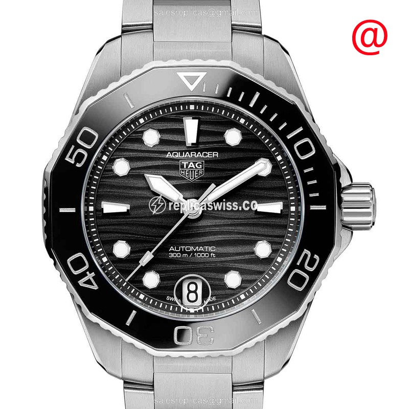 Tag Heuer Aquaracer Replica - Automatic - Steel - Black Dial